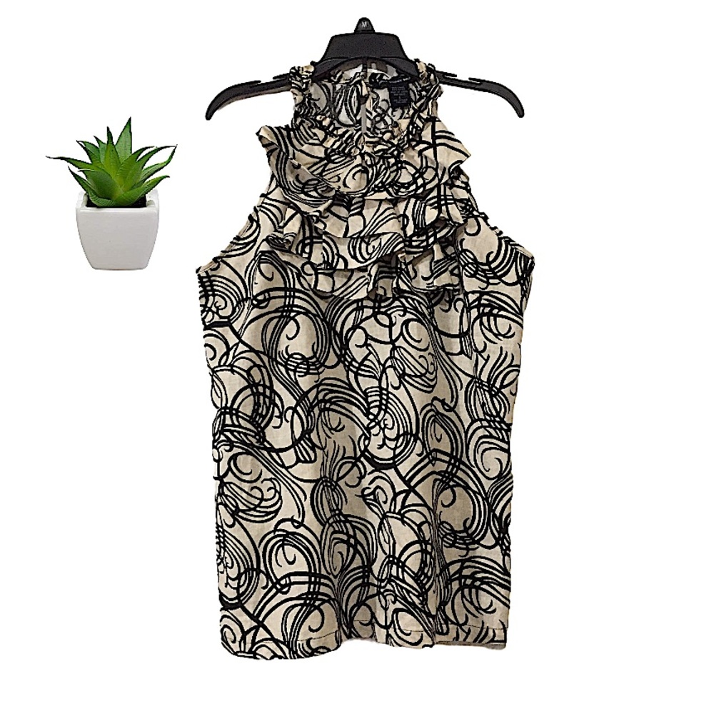 St. Tropez Ruffle Halter Top